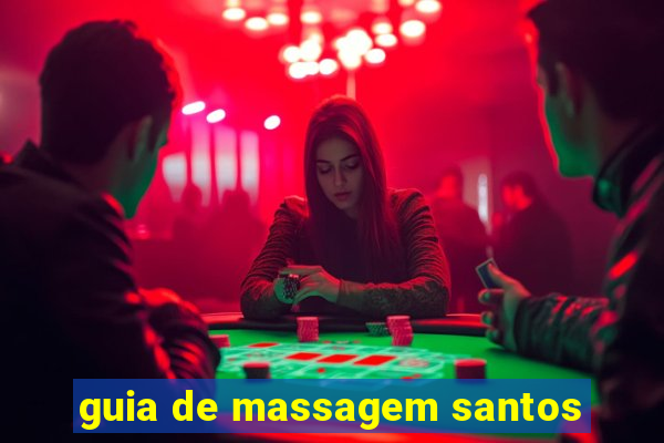 guia de massagem santos